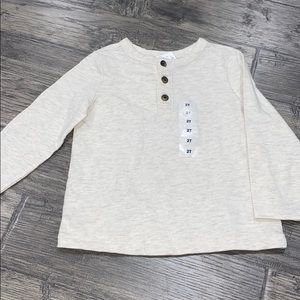 Long sleeve Henley top